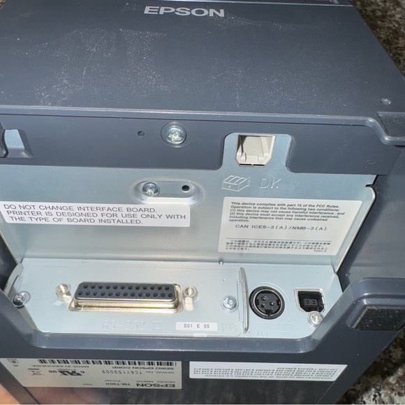 Epson TM-T20II Direct Thermal Printer USB - Monochrome - Desktop - - Picture 8 of 14